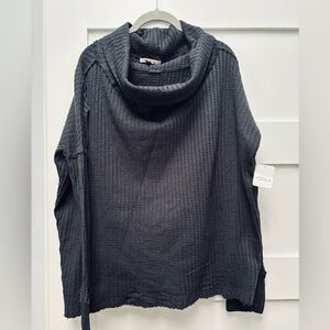 Free People oversized turtle neck.